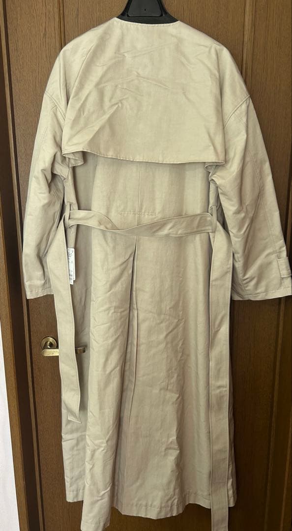 【Spick&Span】ロングトレンチコート ベージュ38