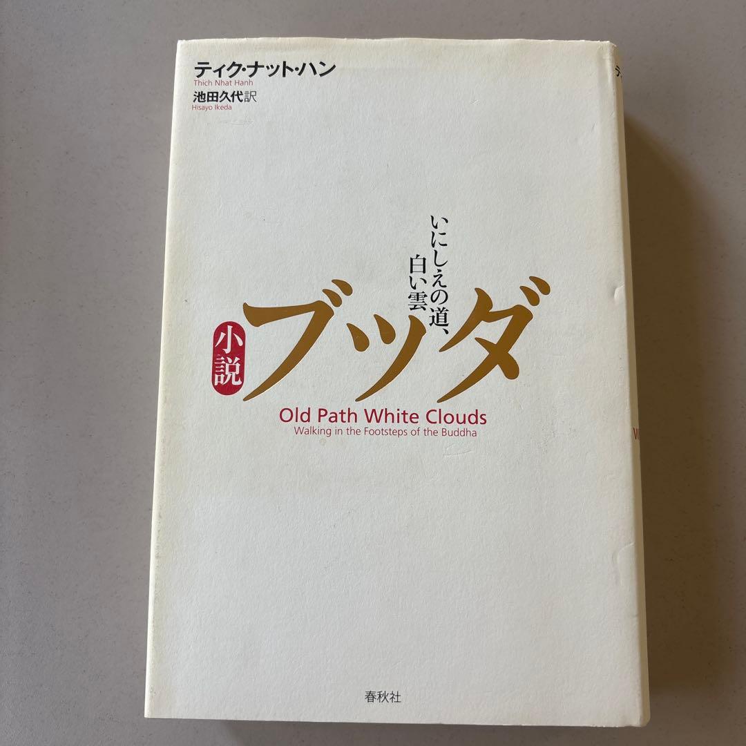 3500円　小説ブッダ : いにしえの道、白い雲
