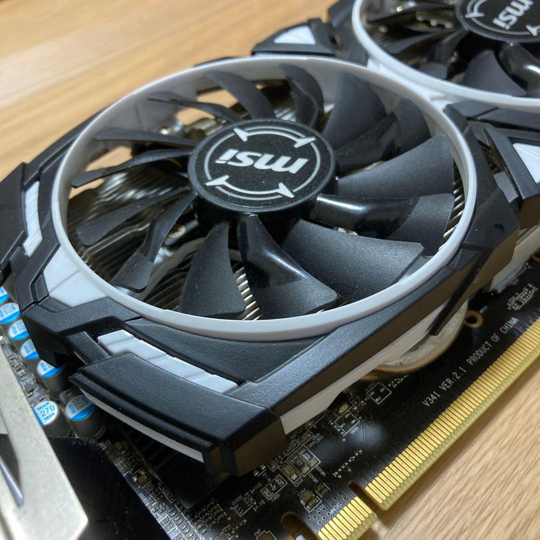 MSI Radeon RX570 ARMOR 4G OC グラフィックボード