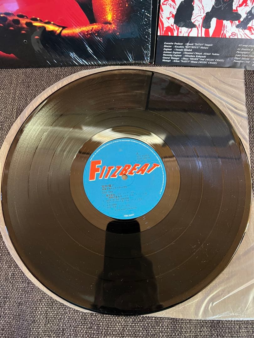 聖飢魔II 悪魔が来たりてヘヴィメタる 帯付　LP 邦楽レコード1985