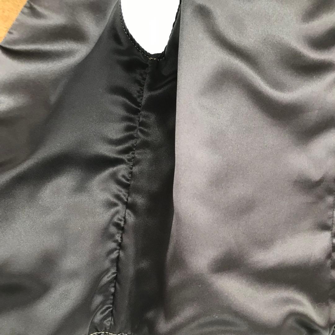 Schott 　ベスト　M　スエード　ブラウン　牛革