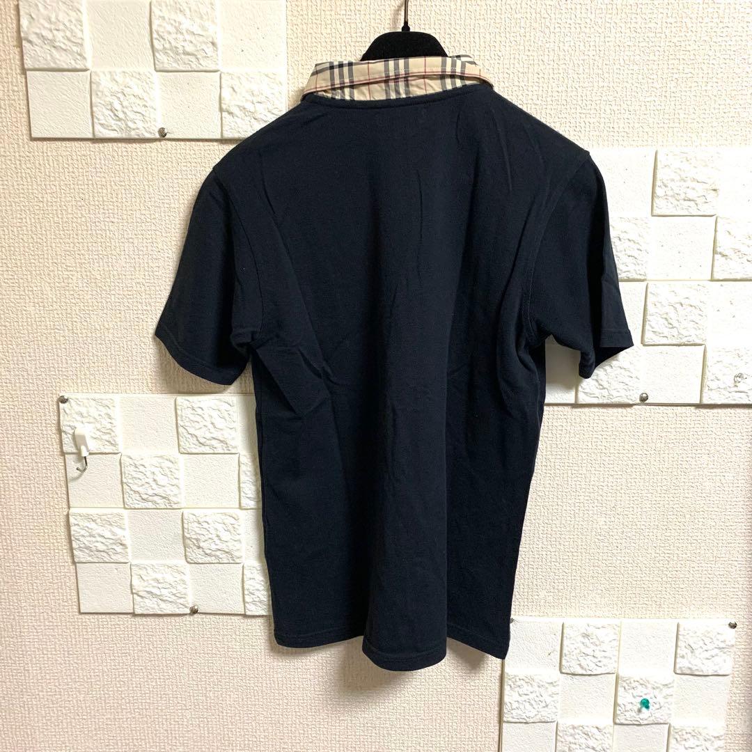 BURBERRYロンドン♦ノバチェック半袖ポロシャツ♦Mサイズ良品