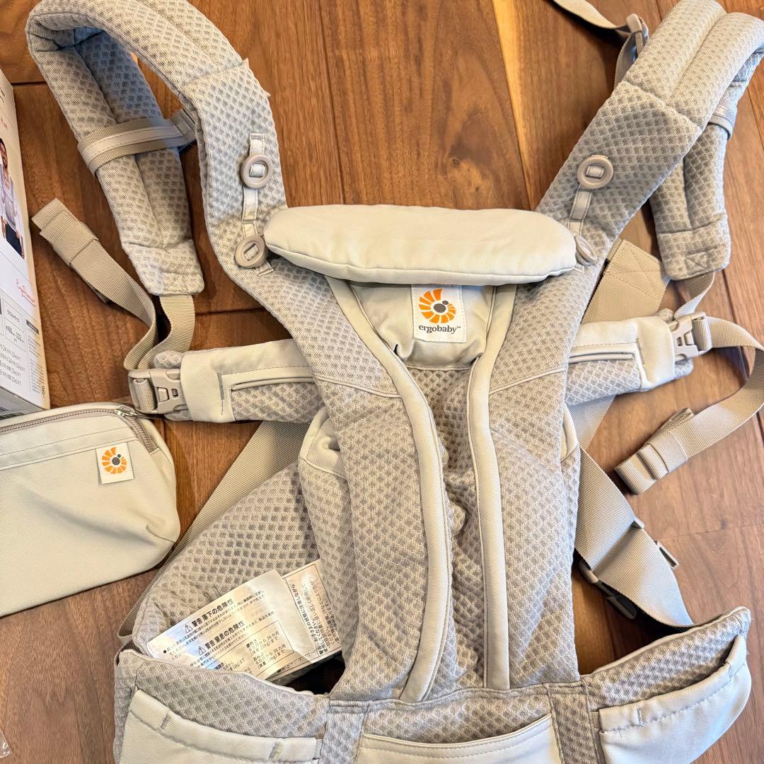 ergobaby OMNI 抱っこ紐 パールグレー保証書付き 22日まで値下げ