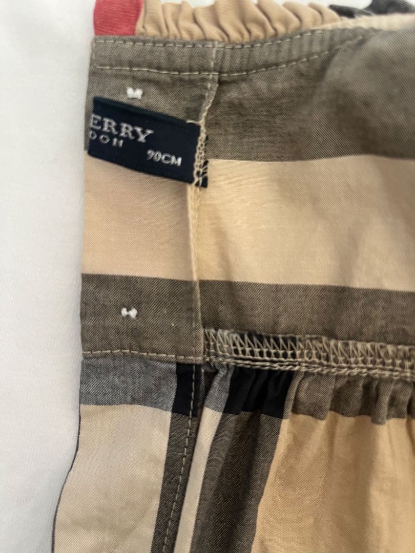 BURBERRY チェック柄ワンピース ショーツセット 90サイズ