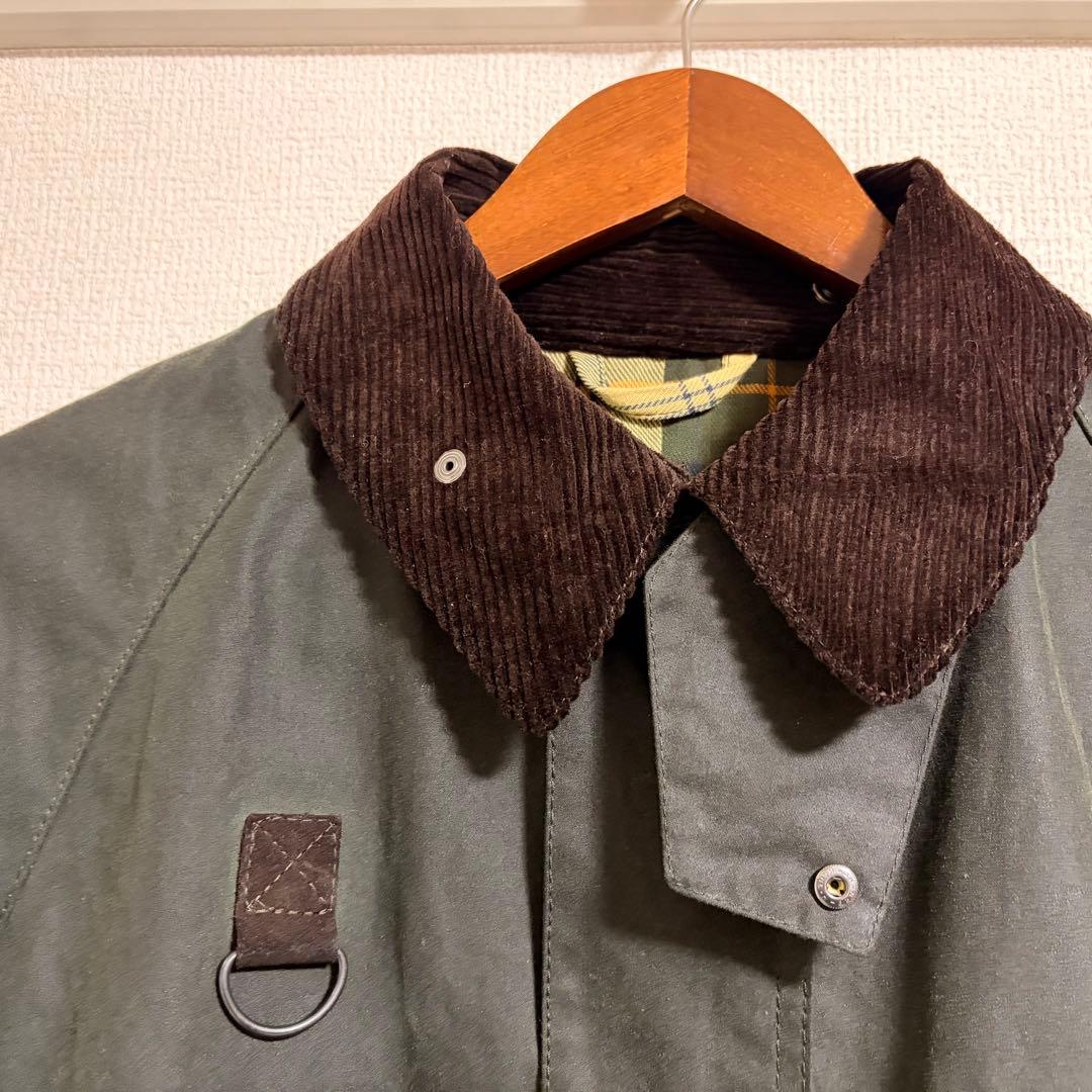 40 サイズ barbour spey バブアー スペイ l ワックス wax