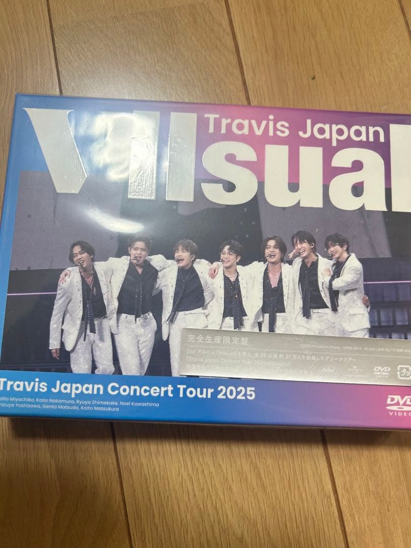Travis Japan VIIsual DVD 完全生産限定盤 トレカ 7枚