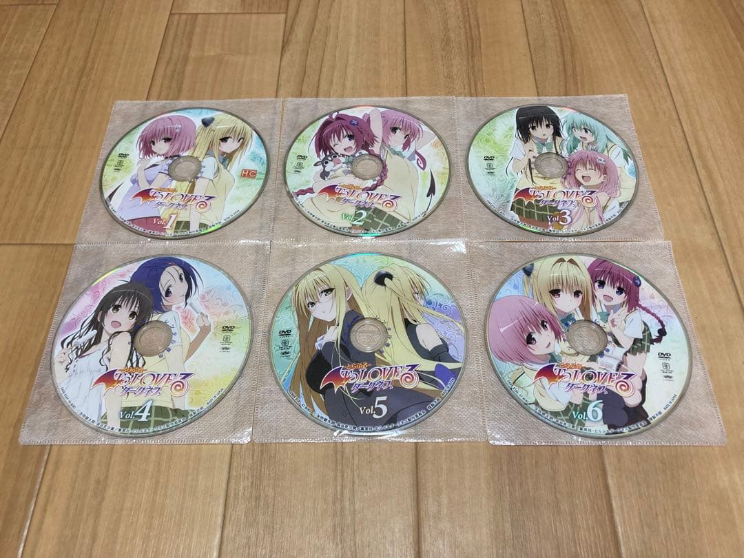 DVD To LOVEる とらぶる ダークネス 全6巻