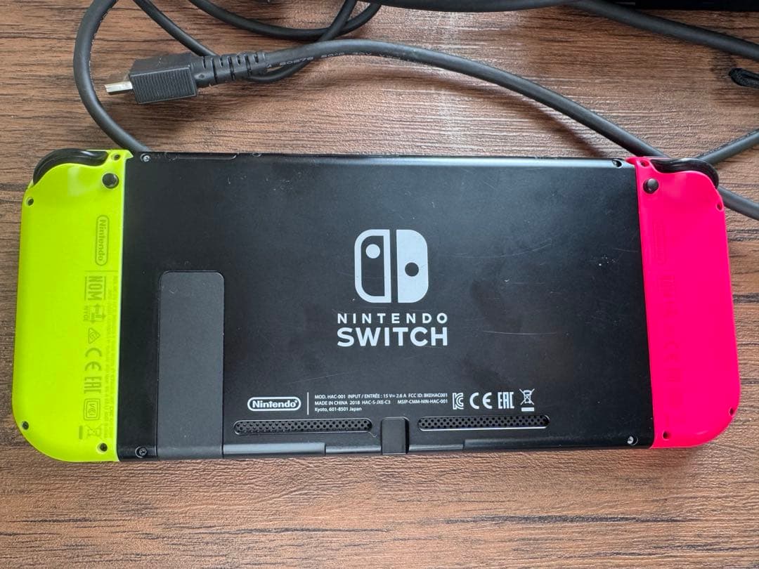 Nintendo Switch 本体・ジョイコン※通電確認済ジャンク