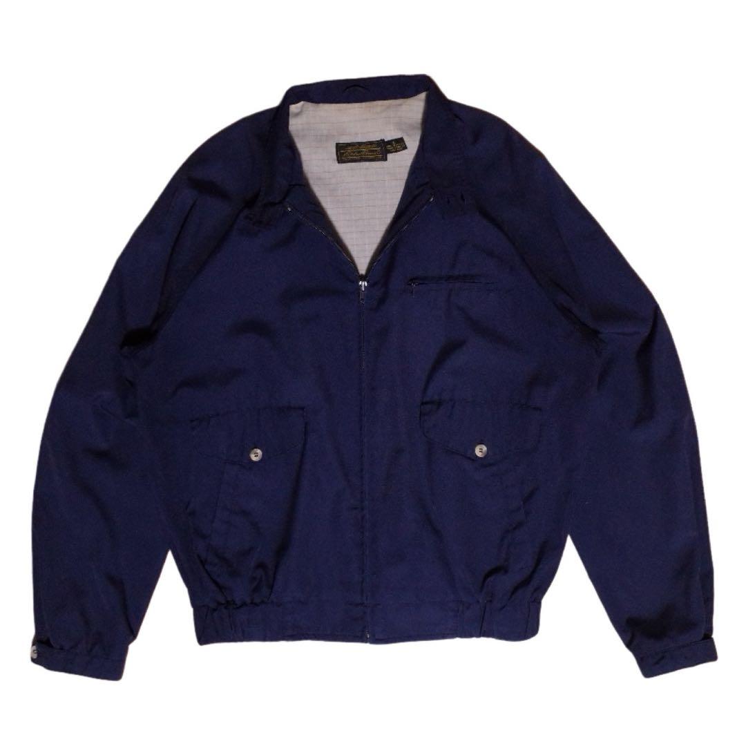 し*ん様 80s Eddie Bauer Work Jacket ネイビー