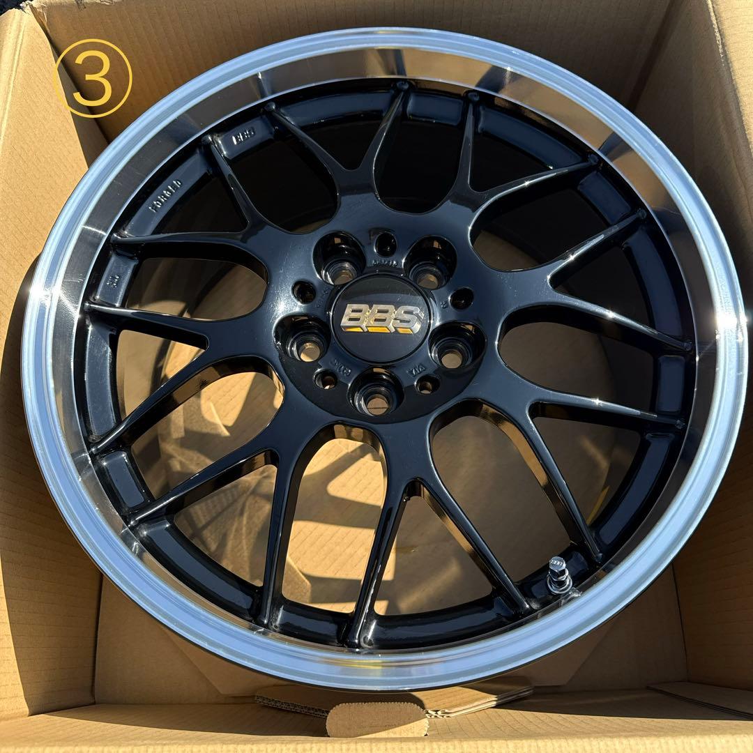 【美品】BBS RG-R 1ピースホイール 18インチ 純正ロックナット付き