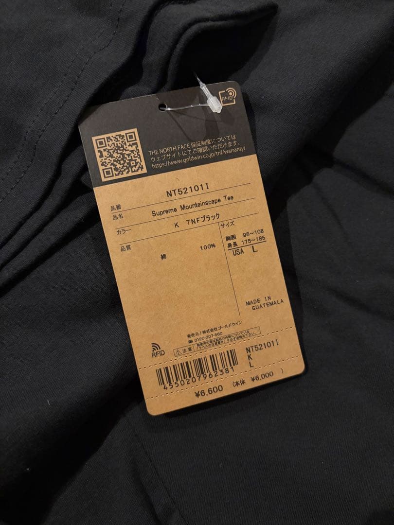 トップス Supreme/TheNorthFaceMountainsTee \"Black\"
