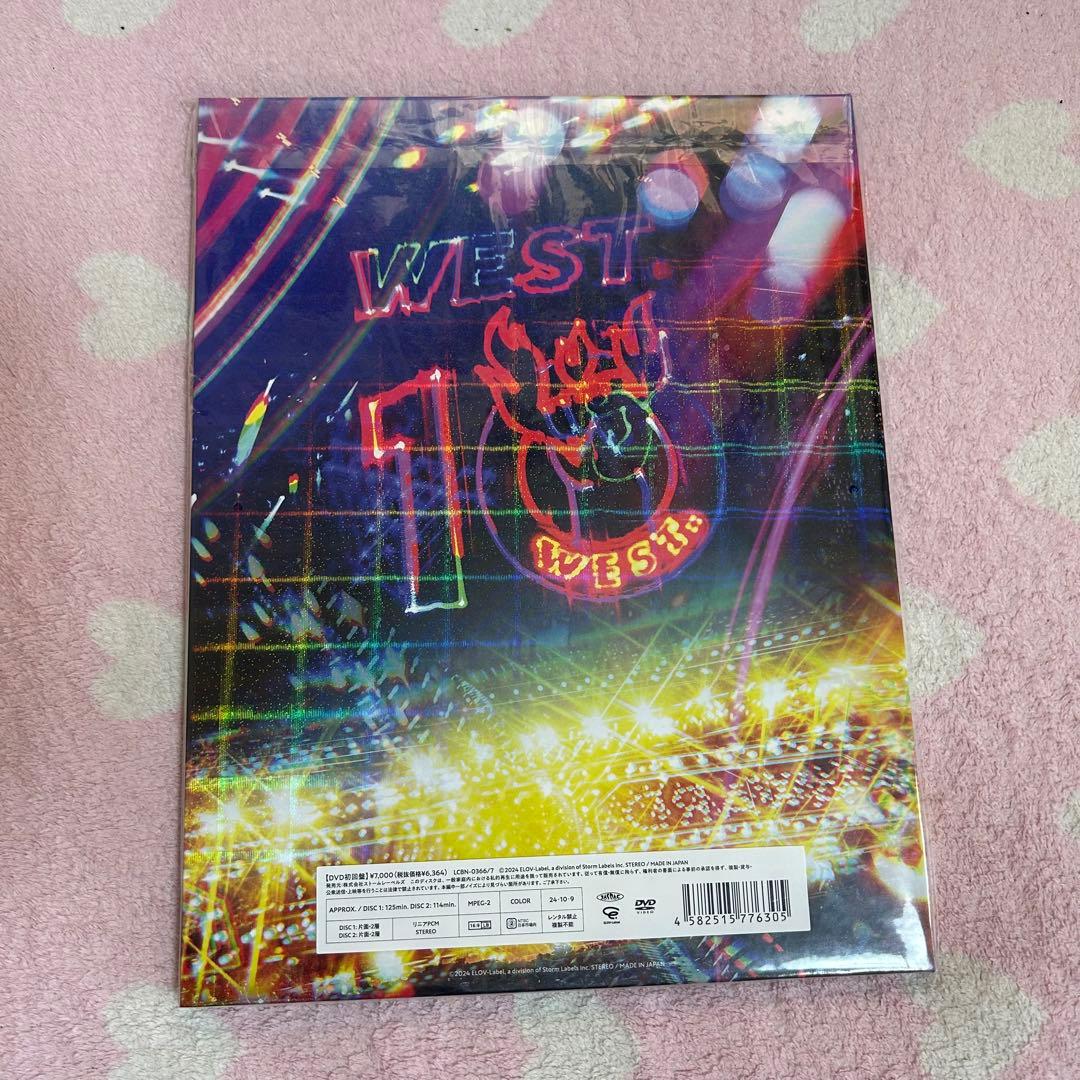 WEST. LIVE TOUR POWER、AWARD 初回盤DVD