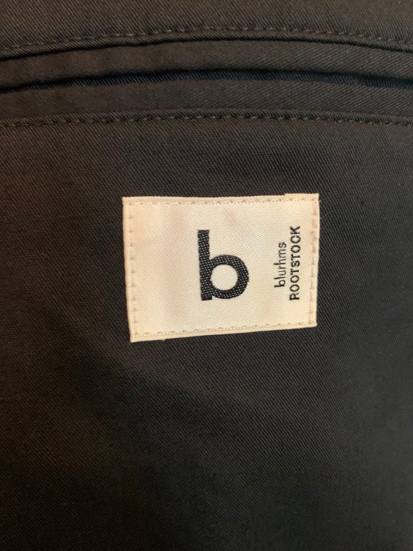 【blurhms / ブラームス】Wool Melton Duffle Coat
