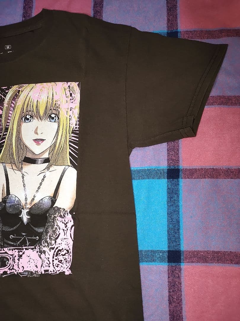 DEATH NOTE ミサミサ 弥海砂 アニメ Tシャツ ブラウン Mサイズ