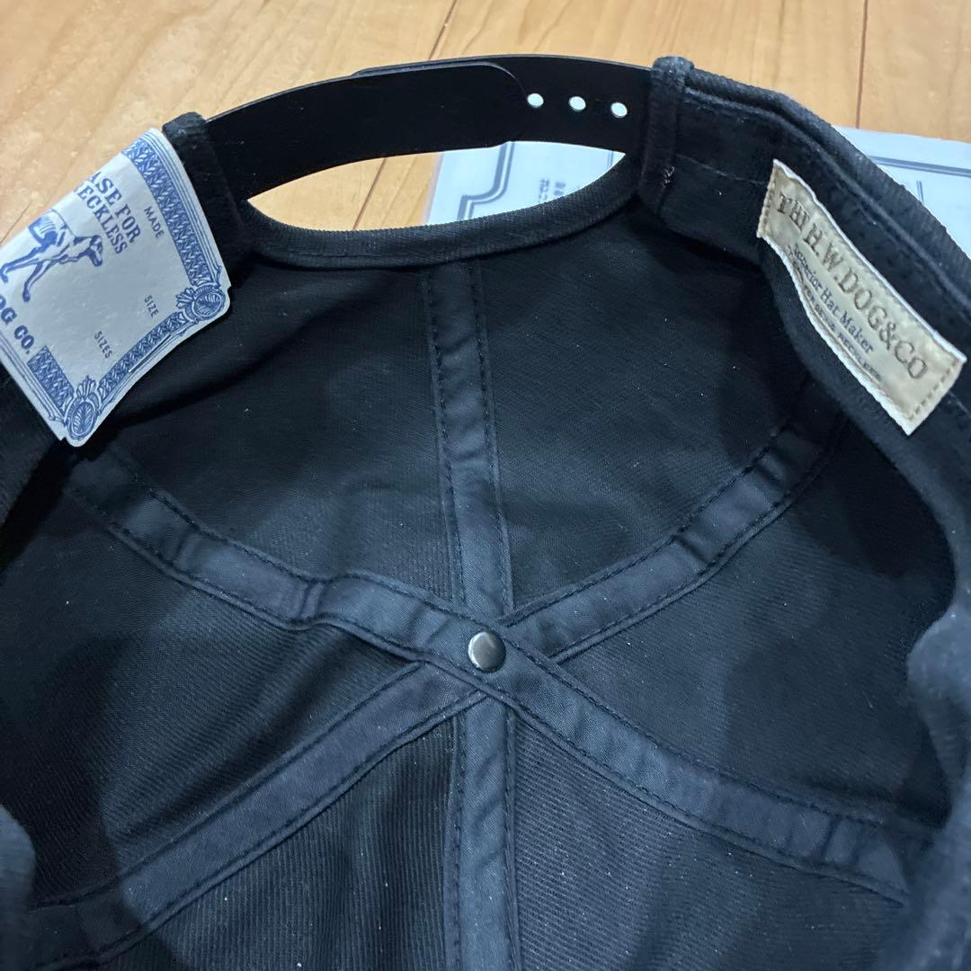 THE H.W.DOG&CO ブラック　キャップ