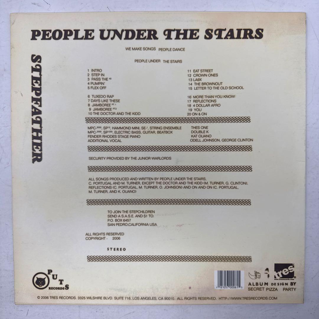 洋楽 People Under the Stairs / Stepfather 2LP
