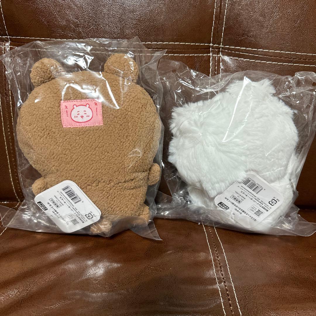 ちいかわのくまぬいぐるみ 増えちゃった毛量なちいかわぬいぐるみ S セット