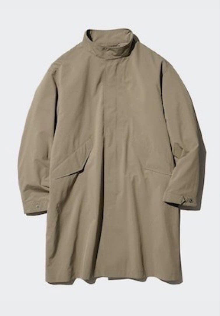 UNIQLOウィンドプルーフ2WAYコート　BROWN L 新品・未使用