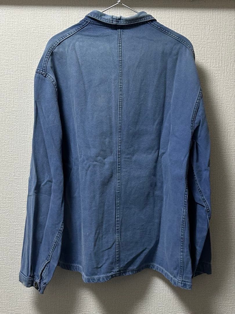 French vintage work jacket カバーオールBIGSIZE