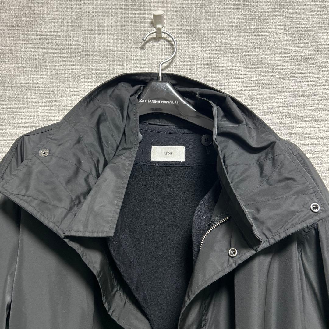 ATON  DYE NYLON SHORT MODS COAT　4