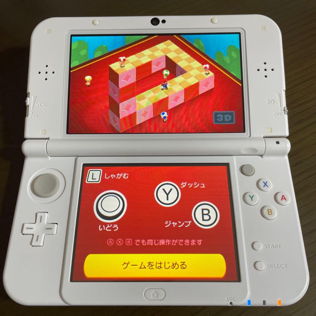 Newニンテンドー3DSLL パールホワイト (上下IPS液晶)