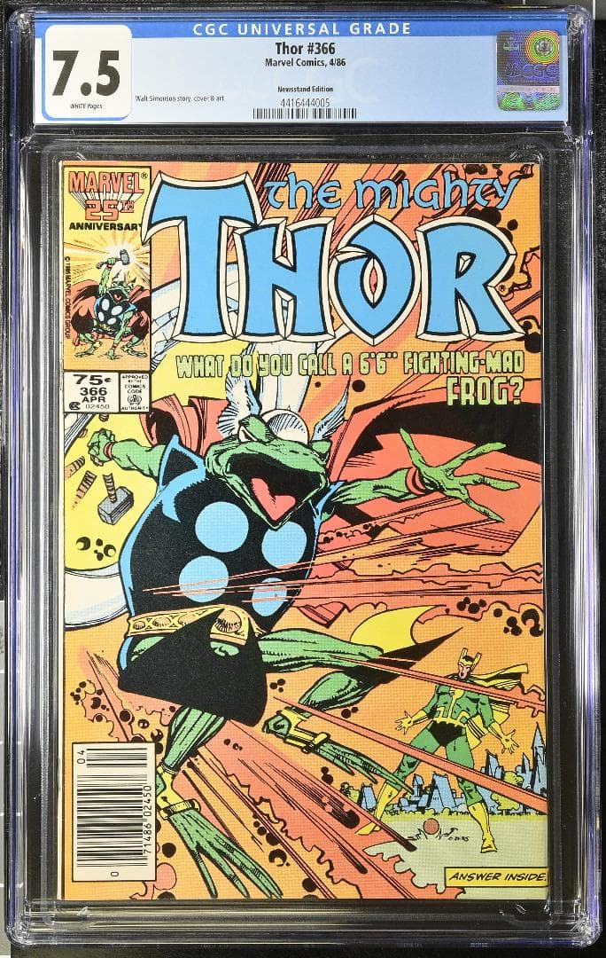 アメコミリーフ Thor #364 #366 CGC x2