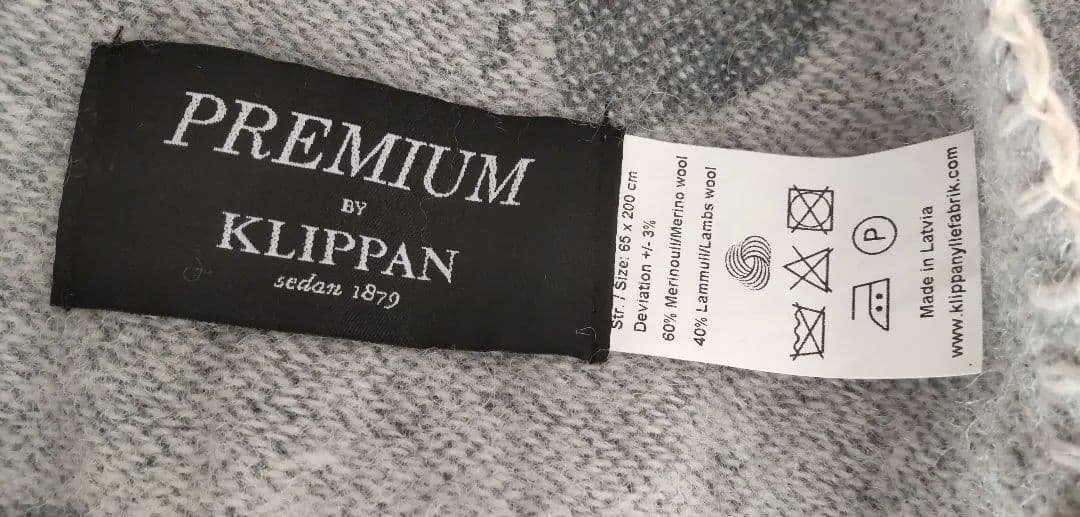 ミナペルホネン×KLIIPPAN ウールストール