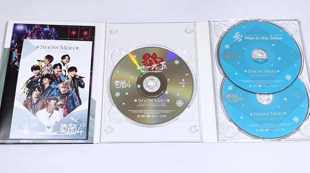 正規品  Man 素顔 DVD 3枚組 期間限定生産 Man盤