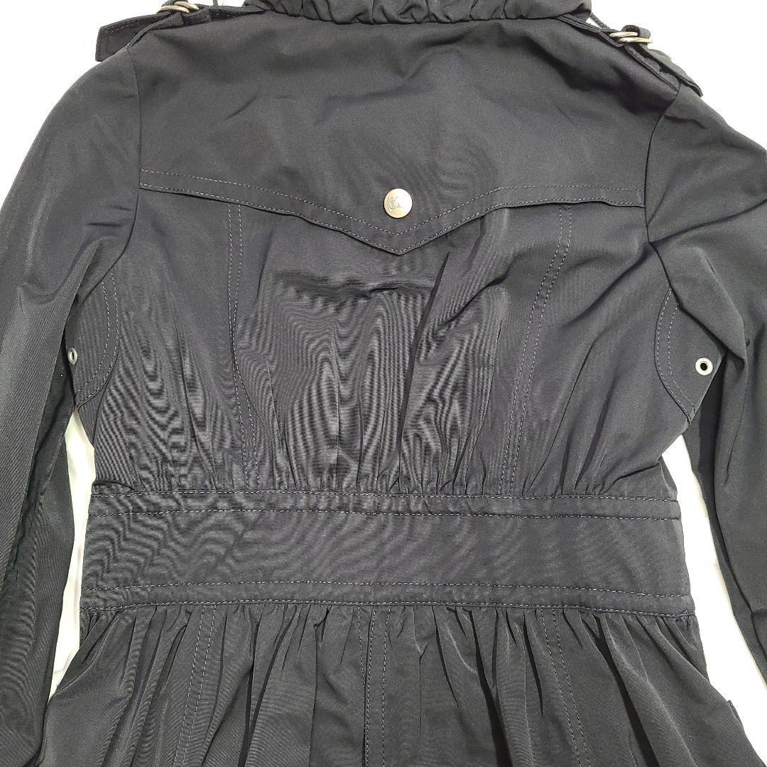 ホ*プ様 BURBERRY BLUE LABEL ブラックトレンチコート　ほぼ未