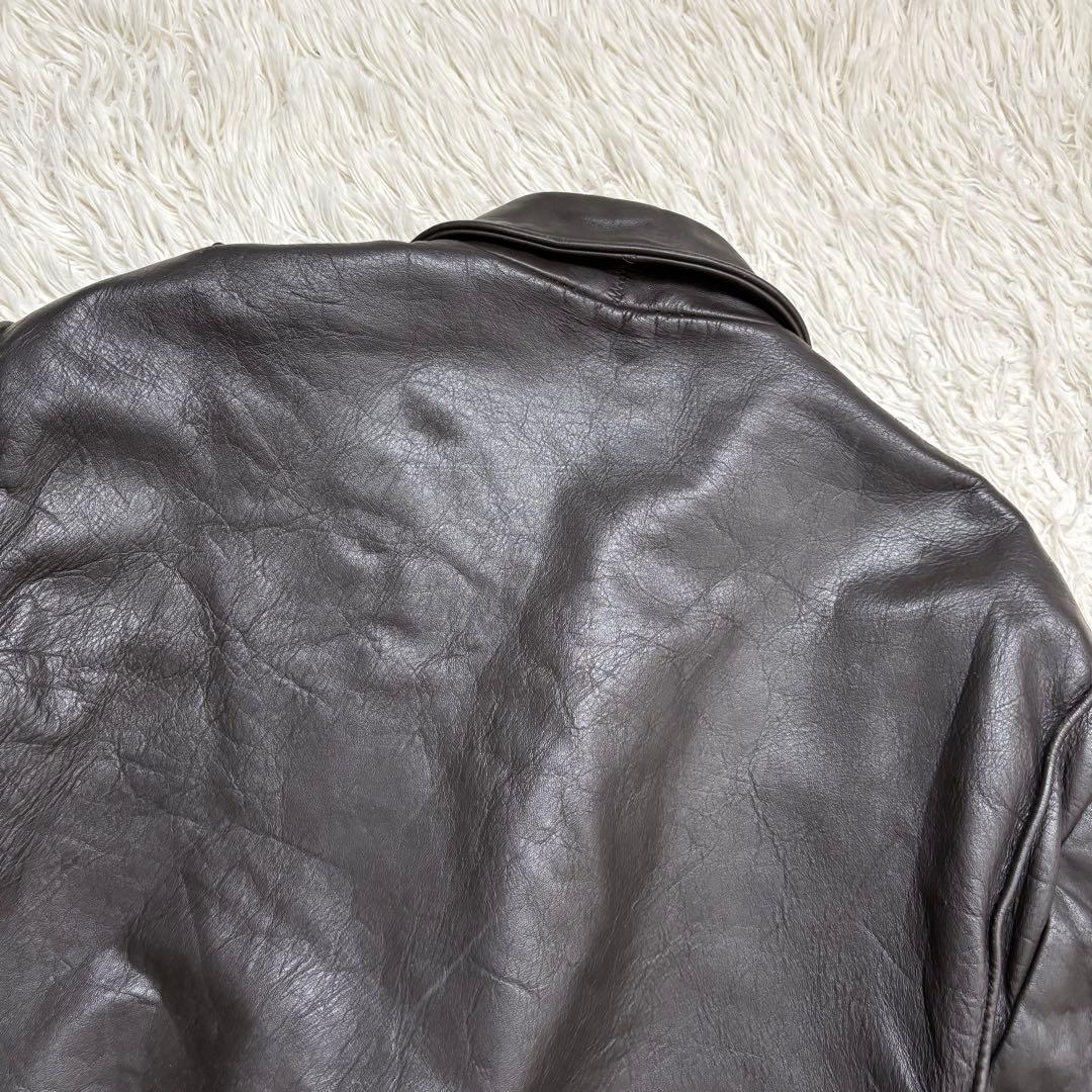 48サイズ ■schott フライトジャケット　 G-1 674MS ブラウン