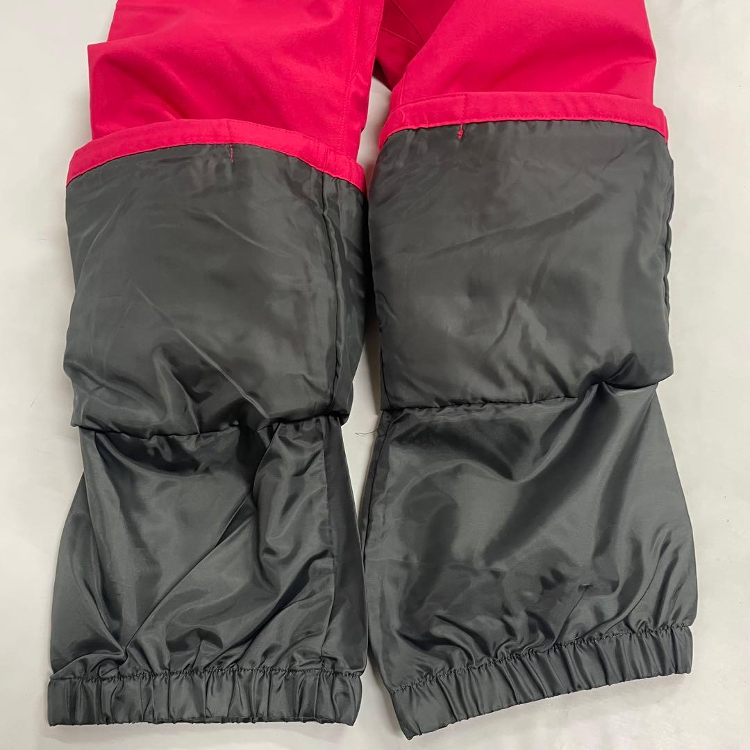 ARBN白×ピンク スキーウェア上下セット 130cm AB33WW1406J③