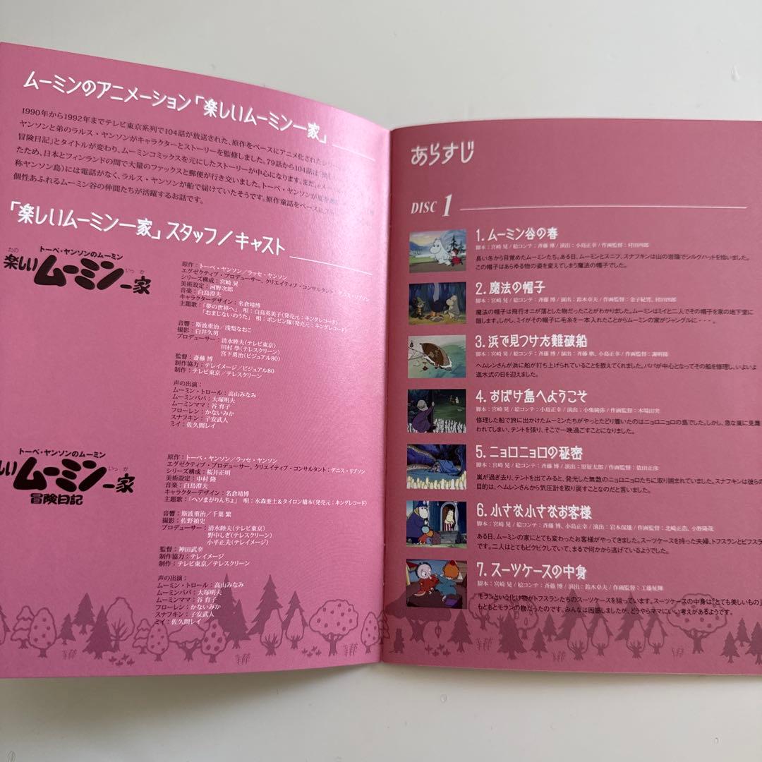 楽しいムーミン一家 コンプリートDVD-BOX 通常版 　中古　美品