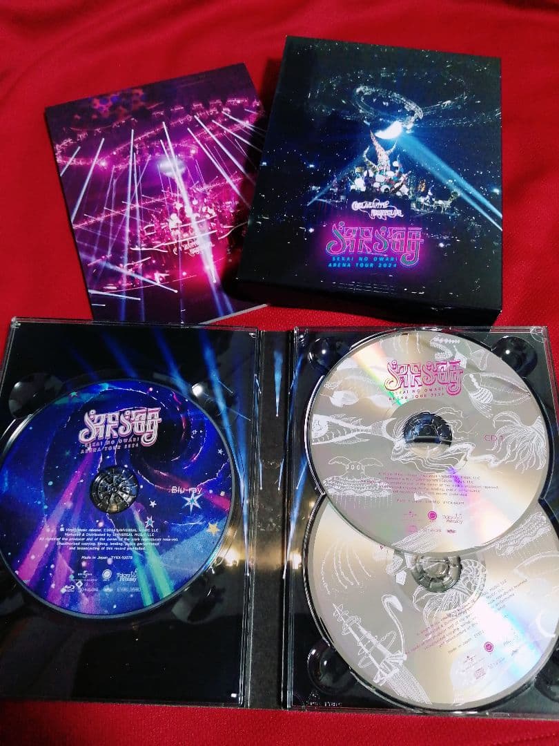 【ライブCD付】SEKAI NO OWARI　深海　ブルーレイ　 Blu-ray