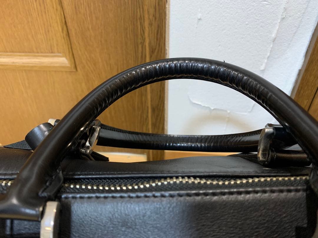MBハイエンド トラベルバッグ レザー ボストンバッグ 黒