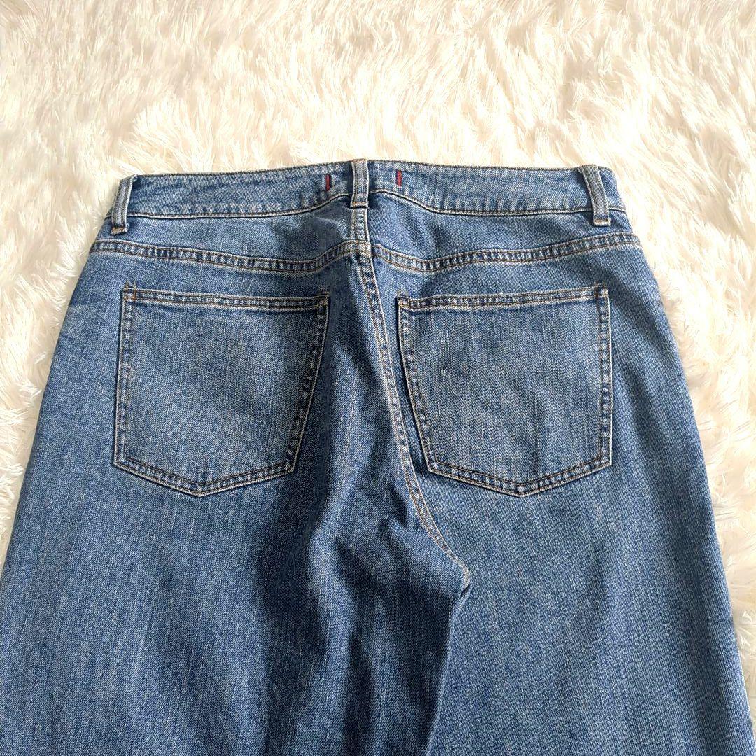 美品 大きいサイズ✨ RED CARD 23区 デニムワイドパンツ 44 近年
