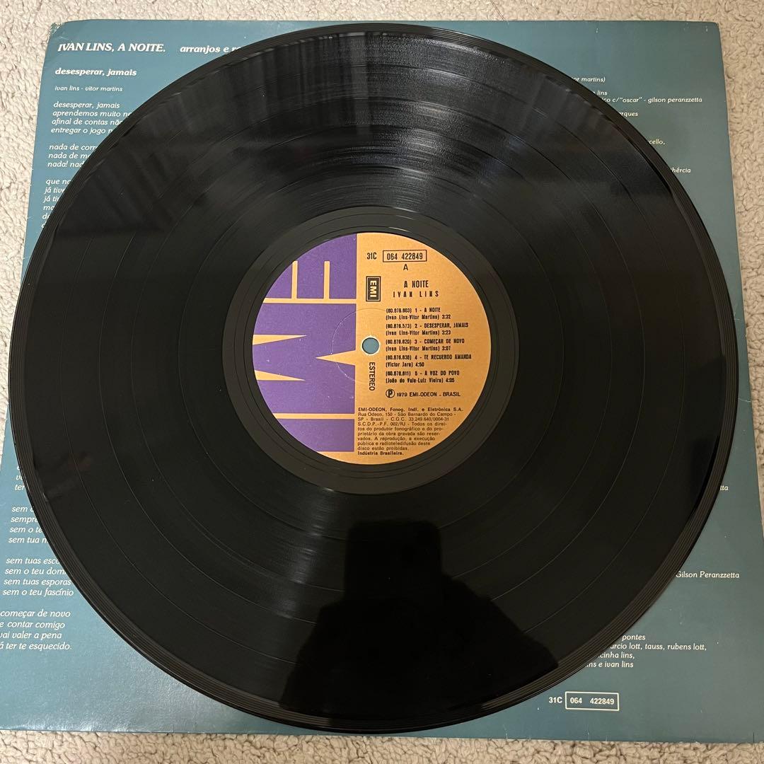 レコード Ivan Lins A Noite レアグルーヴ ジャズ ソウル LP
