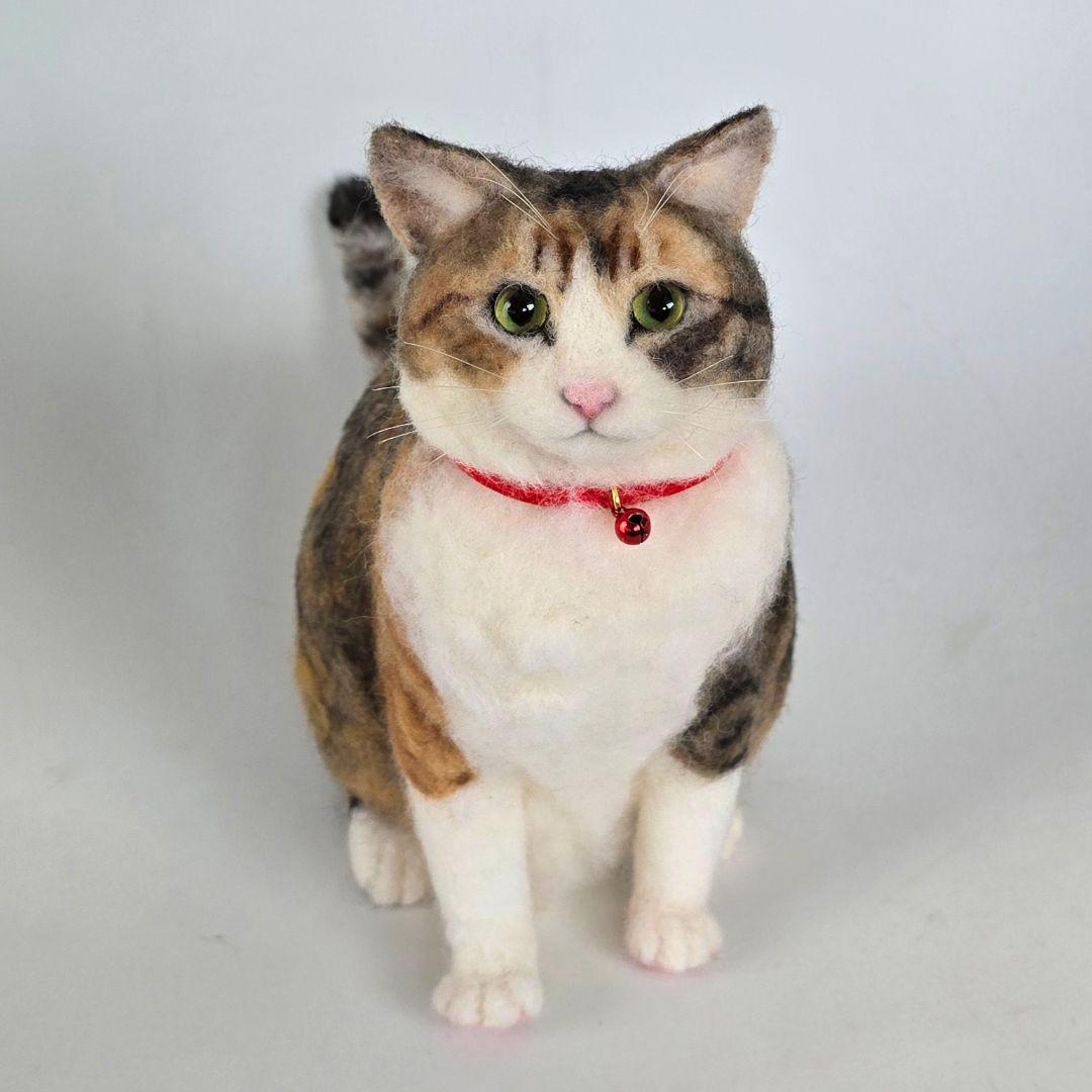 うちの子風羊毛フェルト猫 ArIsA様オーダー