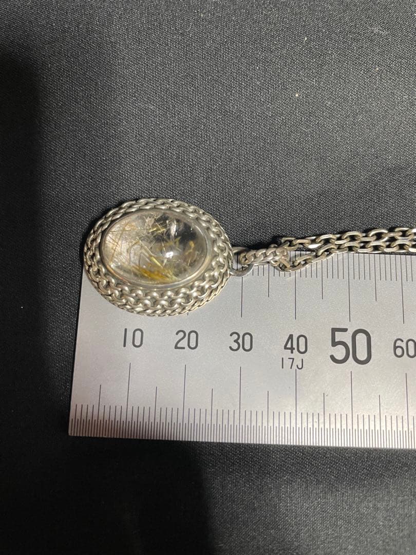 廃盤品　IVXLCDM SUGIZO コラボネックレス ルチルクォーツ　408
