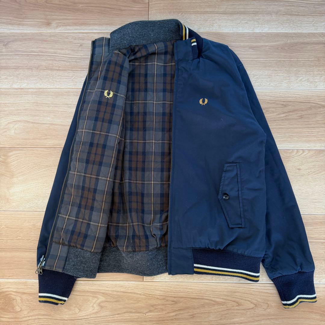 希少XL✨フレッドペリー　リバーシブル ハリントンジャケット　スイングトップ