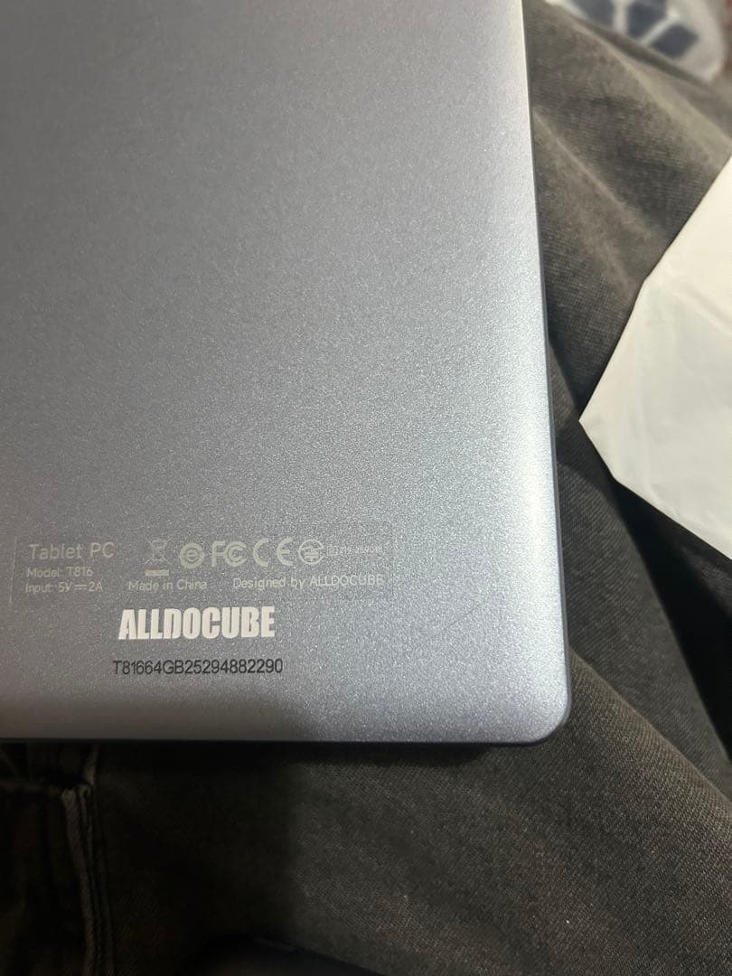 ALLDOCUBE iplay60 mini Taalet PCブラック