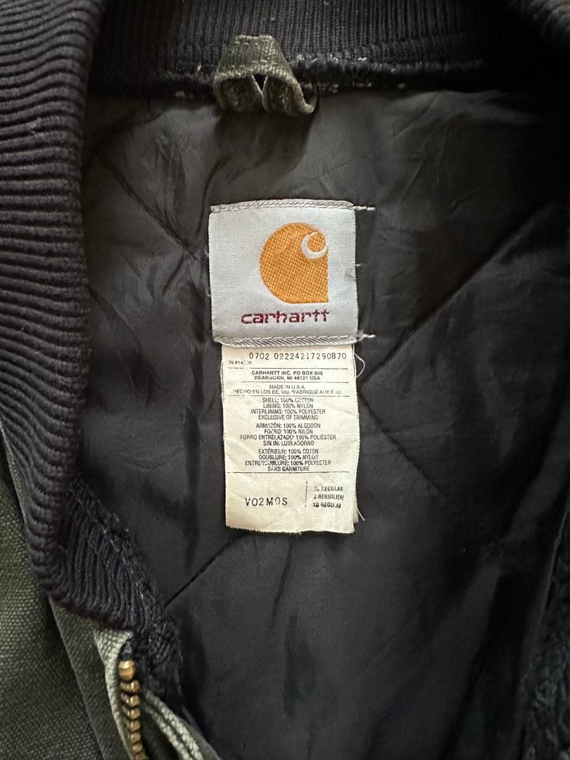 いけさん専用Carhartt ダックベストXL USA製 腰ゴム V02MOS
