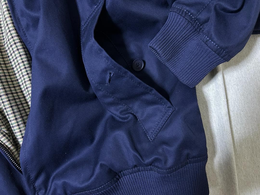 秋冬用ラコステ紺ブルゾン