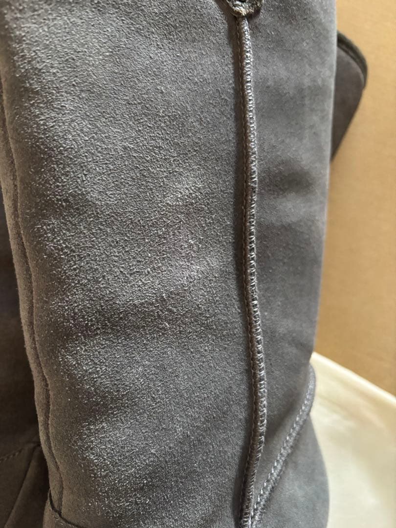 UGG グレー ロングブーツ スエード