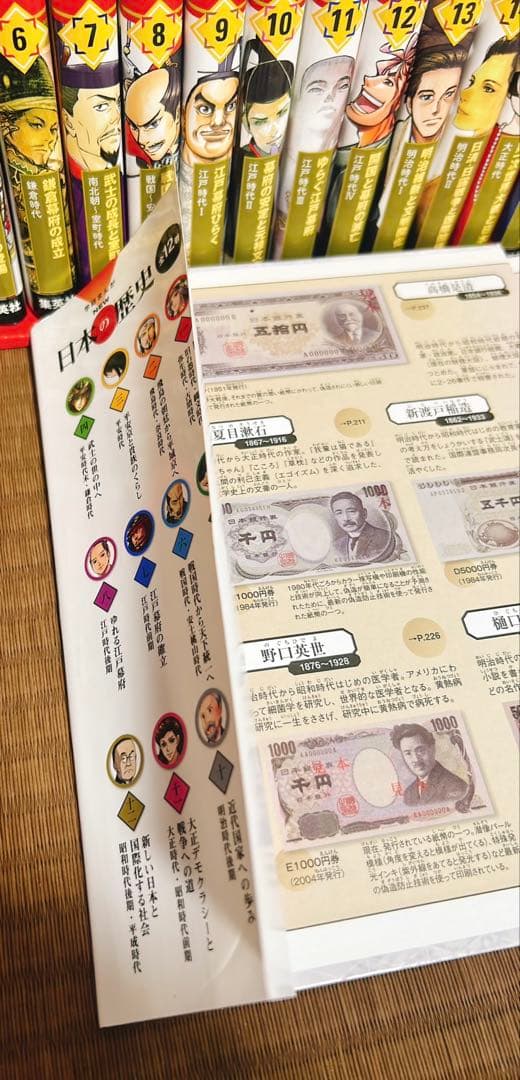 学習漫画　日本の歴史全20巻　人物辞典2冊