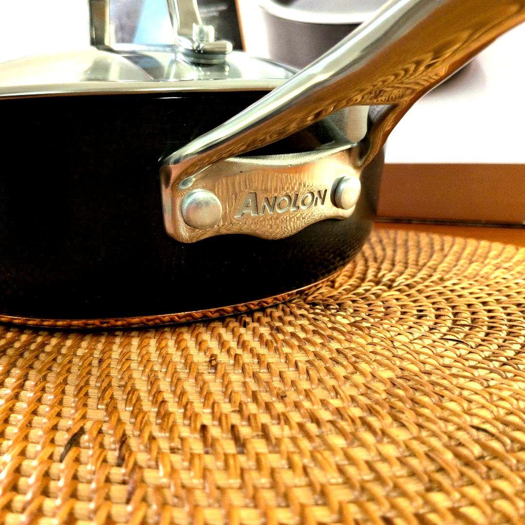 マイヤー　アナロン　ANOLON Novelle Copper 20cm蓋付