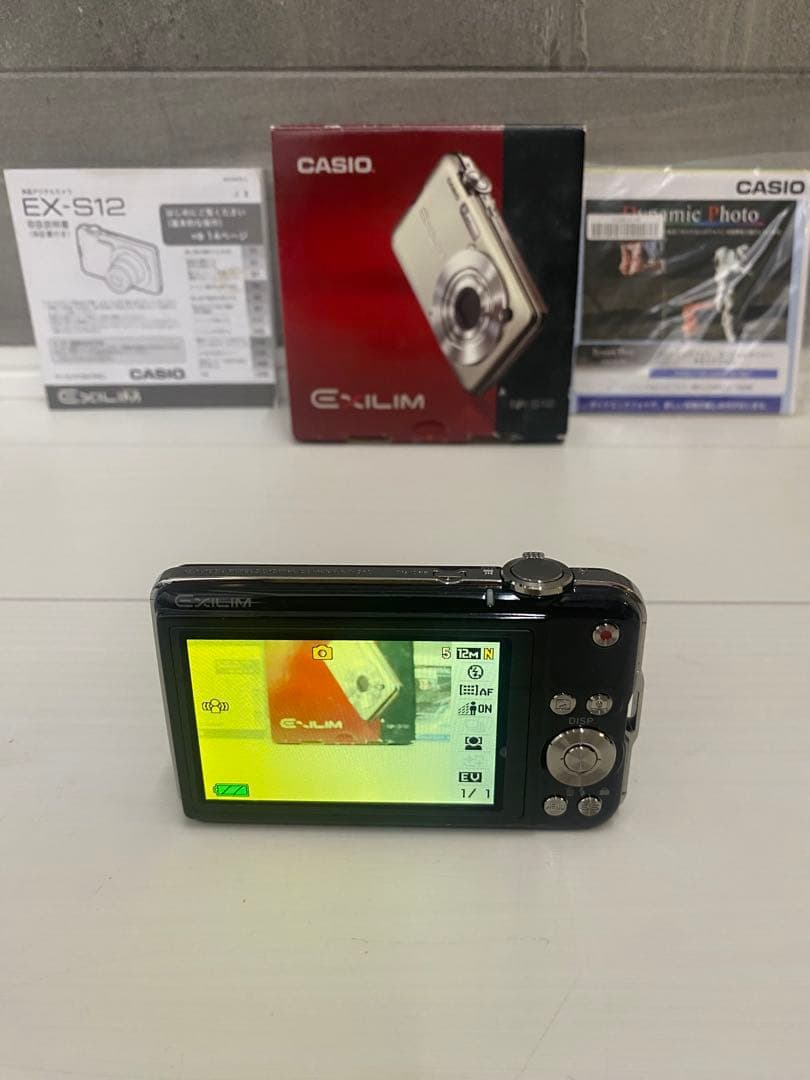 ★【動作確認済み】CASIO EXILIM EX-S12