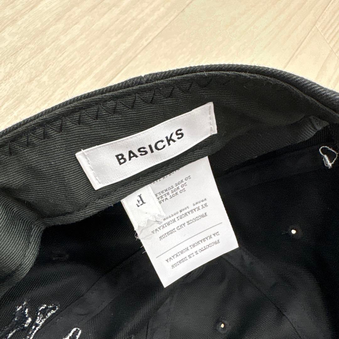 25ss 美品 BASICKS ベイシックス NewYork Cap キャップ