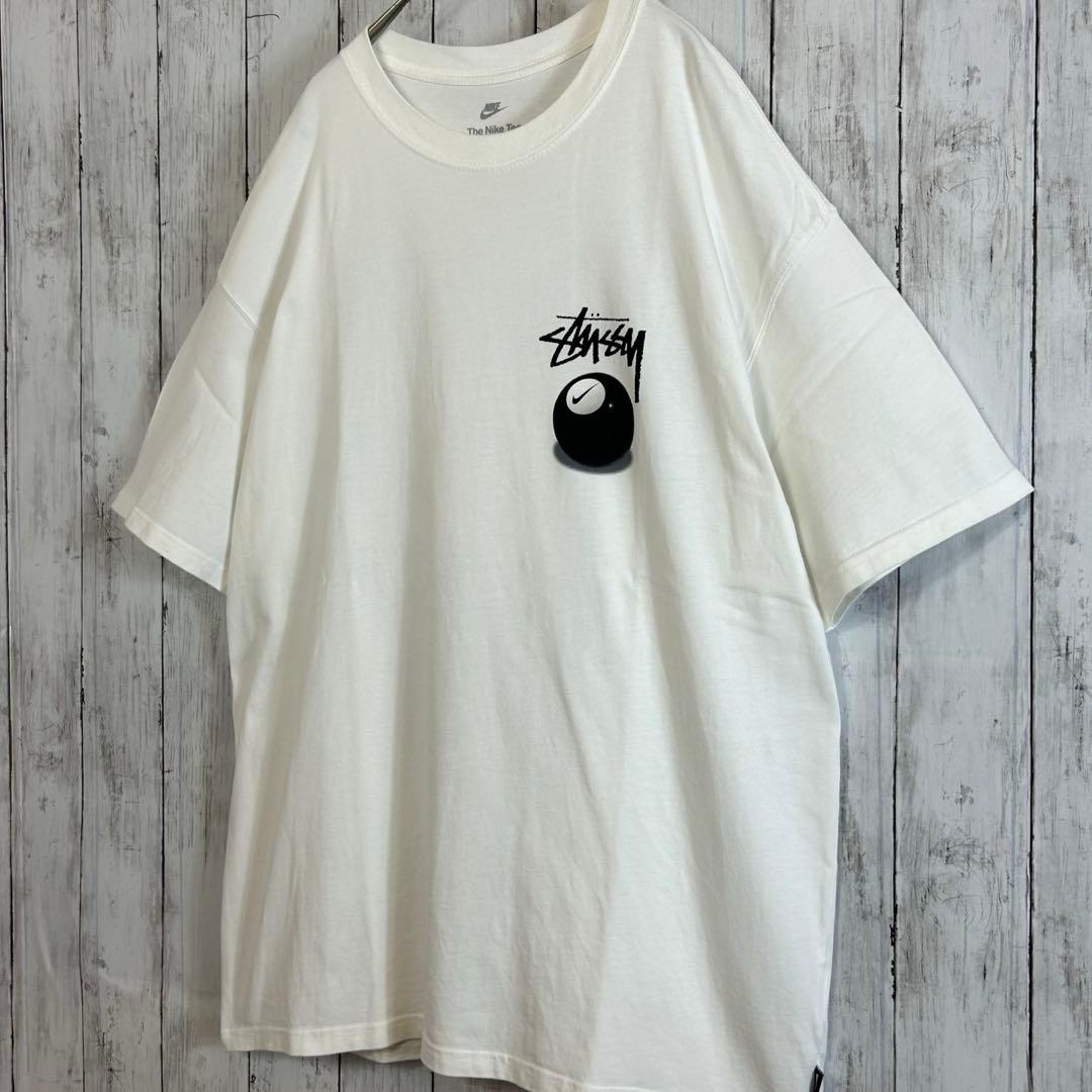 Stussy × Nike SS 8 Ball T-Shirt \"White\"