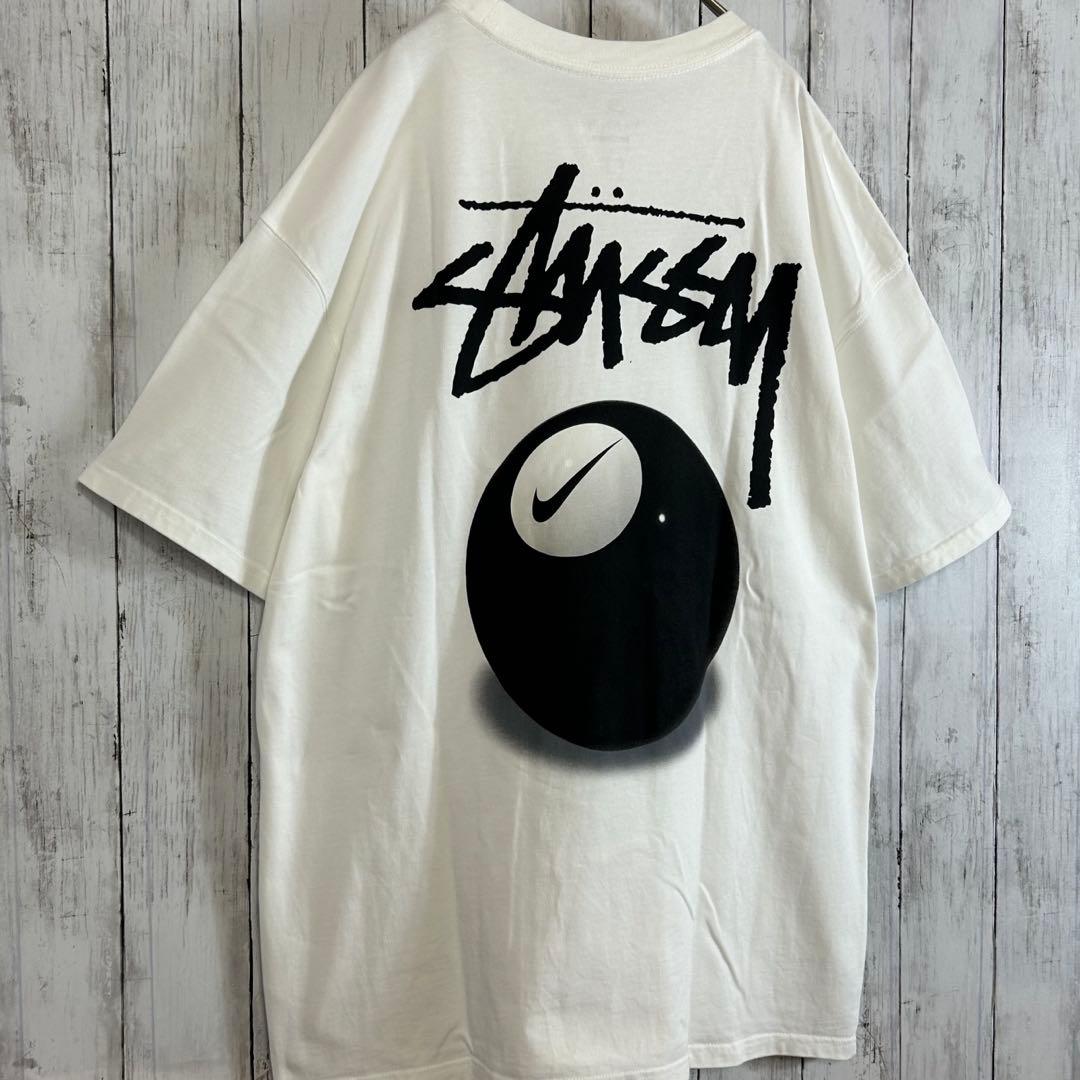 Stussy × Nike SS 8 Ball T-Shirt \"White\"
