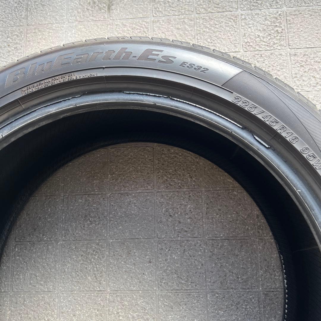 YOKOHAMA BluEarth Es ES32 225/45R18 2本